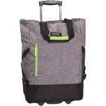 Fabrizio Nákupní taška na kolečkách Punta wheel 10183-1700 šedá melír / limetková