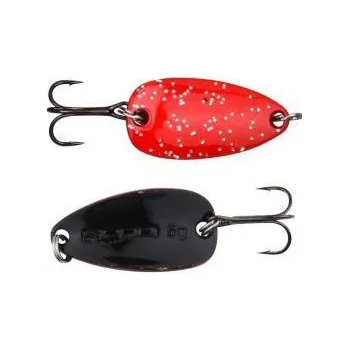 Umělá nástraha Trout Master Třpytka plandavka Leaf 5gr Fluo Red/ Black