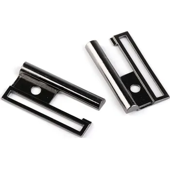 Galanterie Kovová spona na kabáty, bundy, průvlek 50 mm