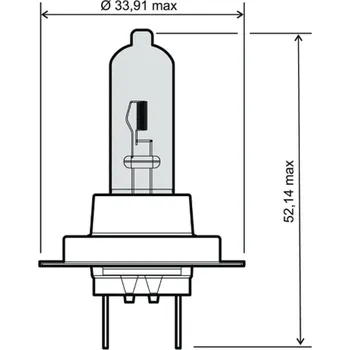 Autožárovka RMS Přední světlo 246510111 H7 12V 55W