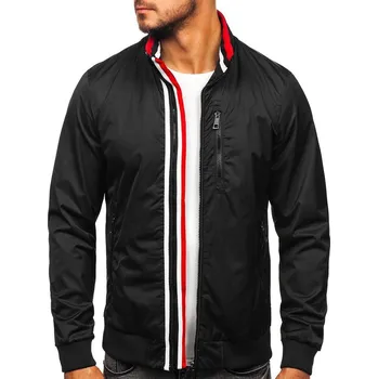 Černá pánská přechodová bunda Bolf K01 - S