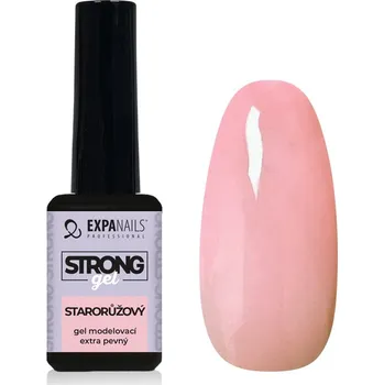 Umělé nehty UV/LED Gel modelovací Strong - Starorůžový 50 g