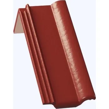 betonová krytina KMB BETA Briliant taška pultová půlená višňová