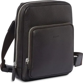 PICARD Kožená pánská taška přes rameno MILANO 8292 hnědá