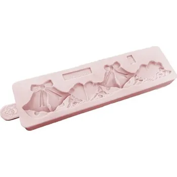 Nádoba na pečení Silikonová formička zamilované tvary - zvonky, srdce, květinky - Karen Davies