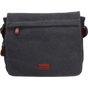 Pánská aktovka Pánská taška přes rameno Fagola Miami - modro-šedá