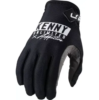 Cyklistické rukavice rukavice Kenny Racing Up Black