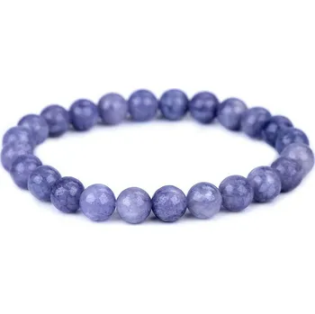 Náramek Náramek z minerálů, křemen se sodalitem