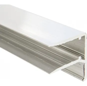 Střecha Gutta Easy Click ALU-F 16 mm stříbrná 16 mm 5000 mm | cena za ks