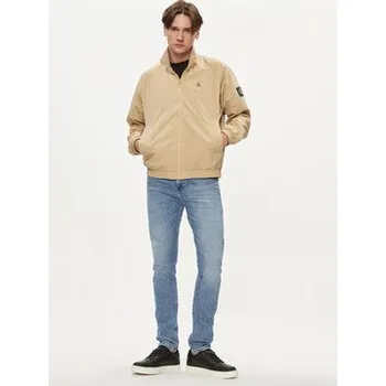 Calvin Klein Jeans Bunda pro přechodné období Harrington J30J325102 Béžová Regular Fit XS