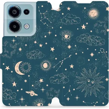 Pouzdro na mobilní telefon Flipové pouzdro Mobiwear - Xiaomi Redmi Note 13 Pro 4G / Poco M6 Pro 4G - VP14S Magický vesmír (Knížkové flip pouzdro, obal, kryt na mobil Xiaomi Redmi Note 13 Pro 4G / Poco M6 Pro 4G - VP14S Magický vesmír, materiál Umělá kůže + TPU - ochrana 360°,)
