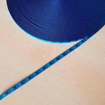 Popruh tlapky modré 1 cm šíře Český výrobce