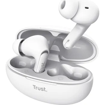 Sluchátka Bezdrátová sluchátka Trust YAVI ENC earbuds bílá