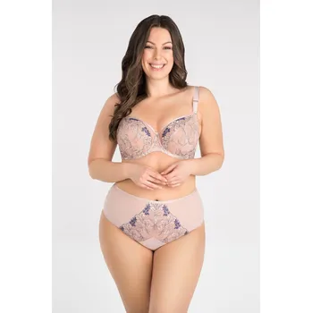 Podprsenka Měkká podprsenka Gorsenia K 831 Flower Bomb Béžová 70E