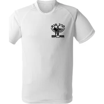 Pánské tričko Funkční tričko IDF Krav Maga - SIMPLE - bílá