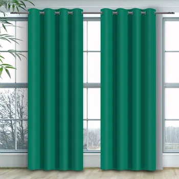 Liburgia Tyrkysový Závěs na Kroužcích (Z)