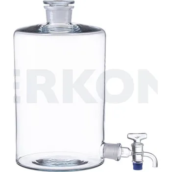 Láhev dle Woulffa, SIMAX, Objem [ml]: 10000, NZ hrdla: 50/42, NZ pro kohout: 29/32