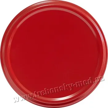 Víčko na zavařovací sklenici Víčko TO 82 červené RTS R47 M