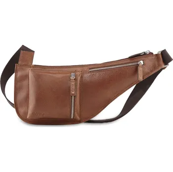 PICARD Kožená ledvinka/crossbody BUDDY 4503 koňak