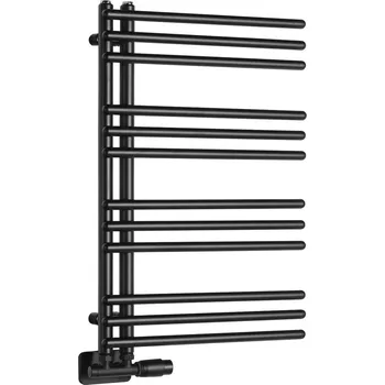 Radiátor Aqualine POSEIDON otopné těleso 450x740mm, černá mat