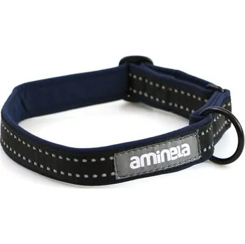 Obojek pro psa Aminela Sport & City Aminela klasik obojek Sport & City 25mm/30-50cm, modrá