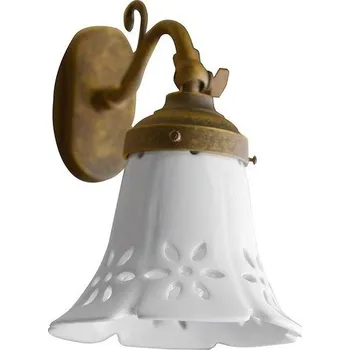 Nástěnné svítidlo Sapho MARSALA svítidlo E14, 40W, 230V, IP21, keramické stínítko, bronz