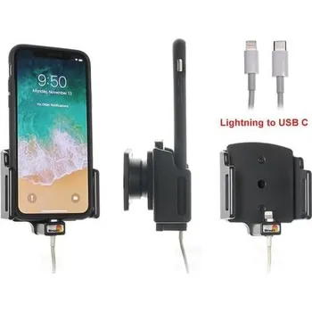 Brodit držák bez nabíjení s průchodkou na Apple-iPhone X, 716013