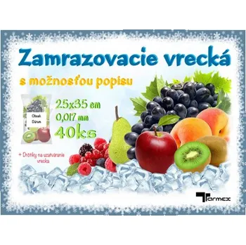 Tarmex, s. r. o. Zamrazovací sáčky 25x35cm, 40ks 452856