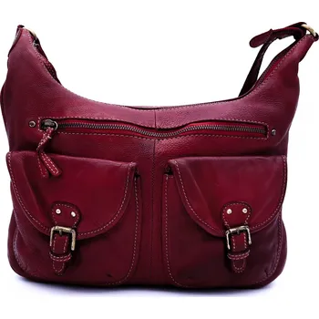 Kabelka Dámská kabelka 26803 Stichwell vínová Barva: červená, Velikost: 0