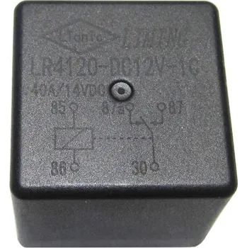 Stykač Relé auto NVF4-1 12V/40A 28x28x25mm bez třmínku