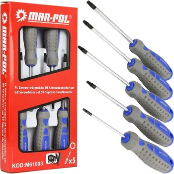 Šroubovák Sada torxových šroubováků 5ks