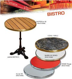 stolové desky Werzalit BISTRO