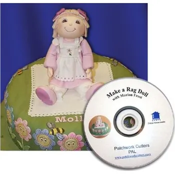 DVD film Patchwork vytlačovač Rag Doll + dvd - Patchwork Cutters