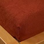 Tegatex Froté prostěradlo - Skořicová Velikost: 90*200 cm