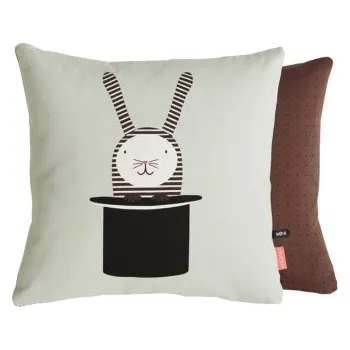Bytový textil Dětský polštář Rabbit in hat