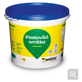 Omítka WEBERpas silikátová omítka zrnitá 1,5 mm