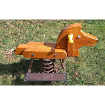 Dětská houpačka PRUŽINOVÁ HOUPAČKA masiv Koník