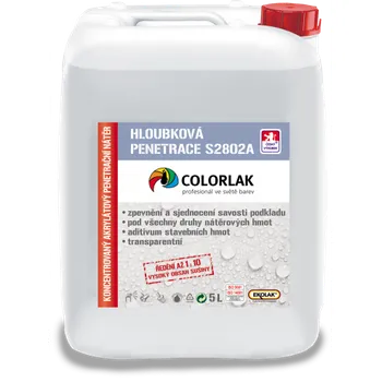 Penetrace Colorlak Penetrace S2802A 5L (hloubkový penetrační nátěr a aditivum)