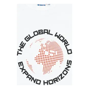 Chlapecké tričko Chlapecké tričko - Winkiki WTB 11987, bílá Barva: Bílá, Velikost: 146