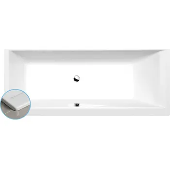 Vana CLEO SLIM obdélníková vana 180x80x48cm, bílá