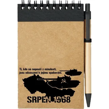 Sešit Poznámkový blok SRPEN 1968