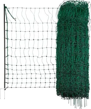 Kerbl Nevodivá síť pro drůbež Premium zelená 106 cm x 25 m 2 hroty