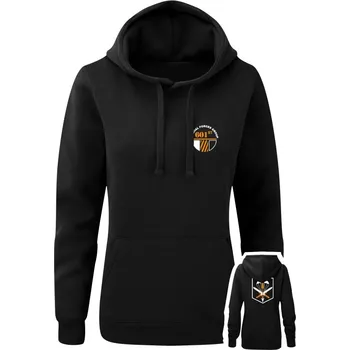 Dámská mikina Dámská mikina s kapucí CAF 601st Special Forces Group - černá