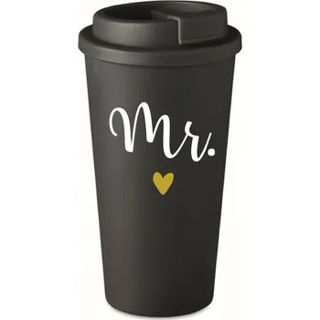 Termohrnek MR. - černý termohrnek 475 ml