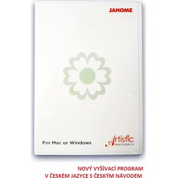 Vyšívací program Janome Artistic Digitizer Junior