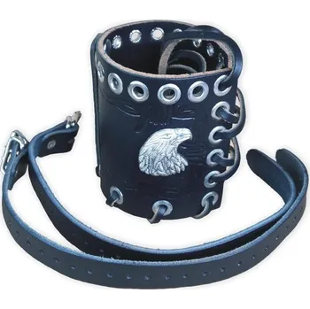 Držák do auta Bikersmode držák nápoje BP kožený orlí hlava
