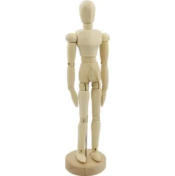 SMPL manekyn - dřevěná figurka - muž 8"/ 20 cm 450247