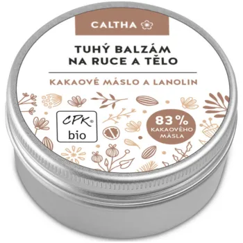 Caltha kosmetika Tuhý balzám na ruce a tělo 30g CPK Bio