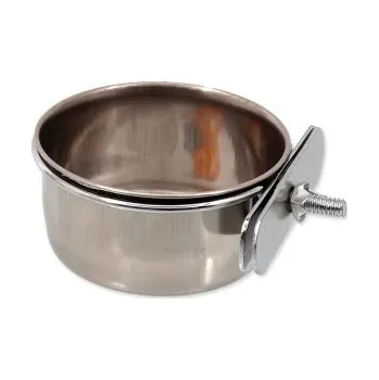 Pro ptáka Miska BIRD JEWEL nerezová šroubovací 12cm-0,58l