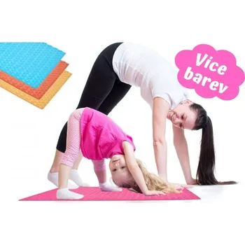 podložka na cvičení DĚTSKÁ CVIČEBNÍ PODLOŽKA AKUPRESURNÍ 85 x 45 cm - více barev